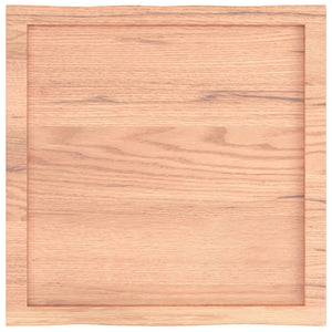 Massivholz Tischplatte 60x60 cm Baumkante
