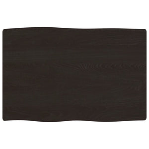 Eiche Tischplatte 60x40 cm Baumkante