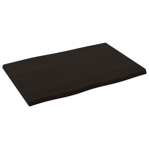 Eiche Tischplatte 60x40 cm Baumkante