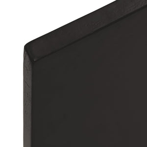 Eiche Tischplatte 80x40 cm Baumkante