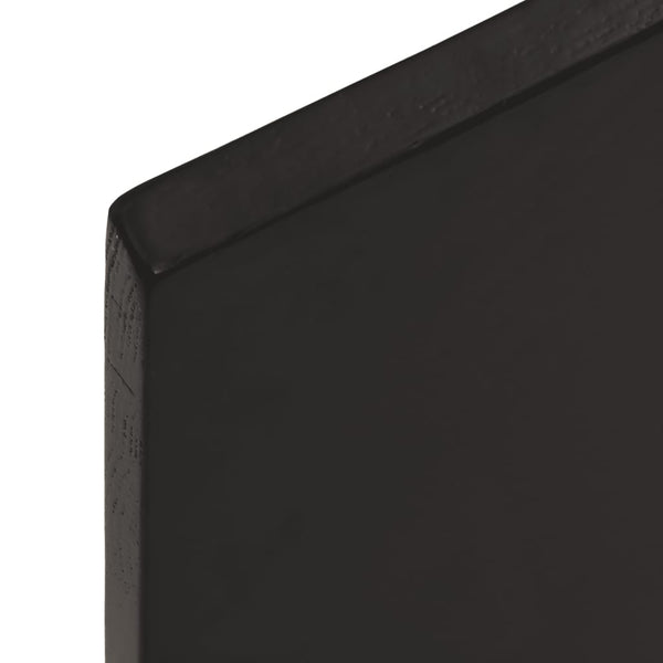 Eiche Tischplatte 80x60 cm Baumkante