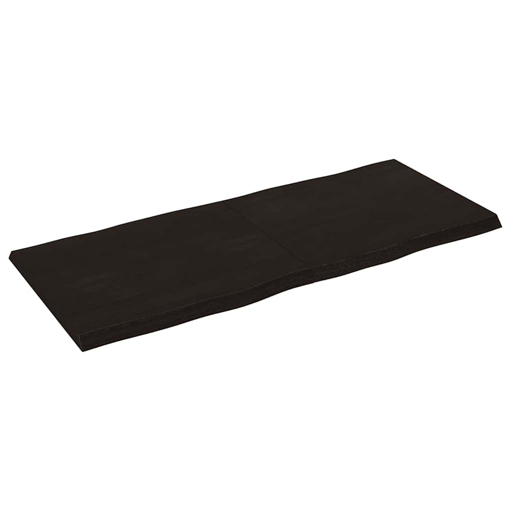vidaXL Tabletop 140x60x(2-4) cm Solid Wood Treated Live Edge