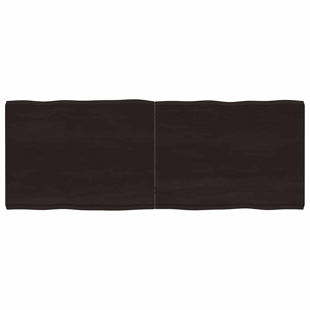 vidaXL Tabletop 160x60x(2-6) cm Solid Wood Treated Live Edge
