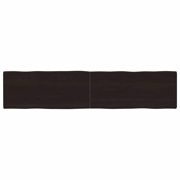 Massivholz Tischplatte Baumkante 180x40 cm