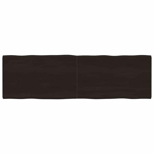 Massivholz Tischplatte 200x60 Baumkante