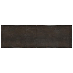 Massivholz Tischplatte 200x60 Baumkante