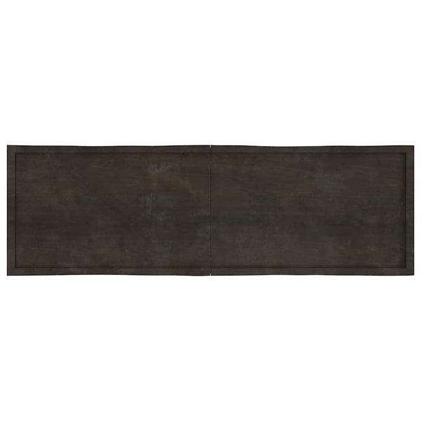 Massivholz Tischplatte 200x60 Baumkante