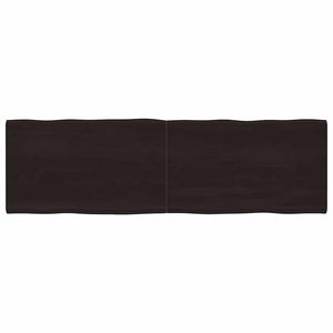 Massivholz Tischplatte 200x60 Baumkante