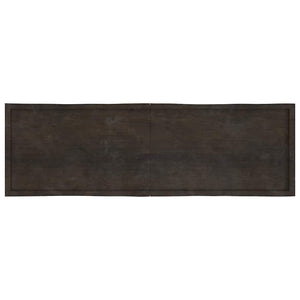 Massivholz Tischplatte 200x60 Baumkante