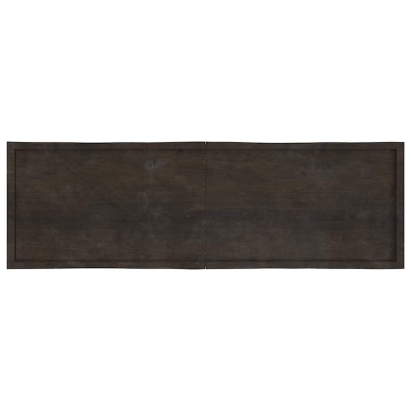 Massivholz Tischplatte 200x60 Baumkante