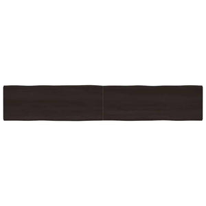 Massivholz Tischplatte 220 cm mit Baumkante