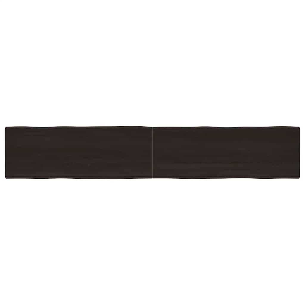 Massivholz Tischplatte 220 cm mit Baumkante