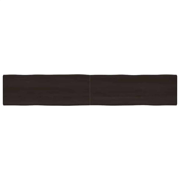 Massivholz Tischplatte 220 cm mit Baumkante