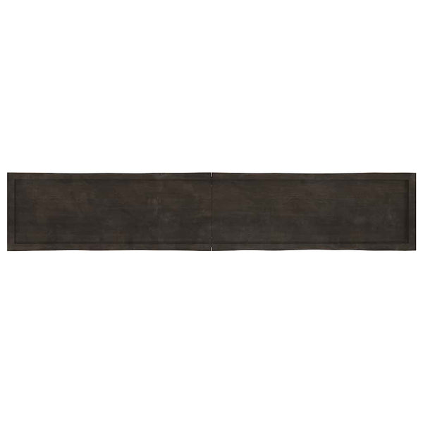 Massivholz Tischplatte 220 cm mit Baumkante