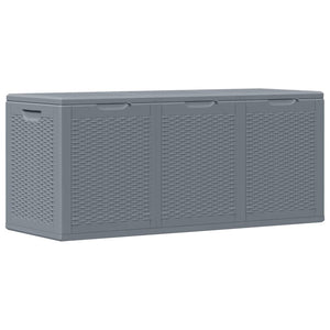 Gartenbox Grau Rattan 270 L
