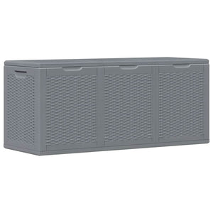 Gartenbox Grau Rattan 270 L