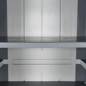 Grauer Gartenschrank 65x45x172cm