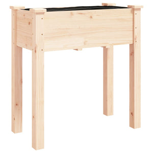 Pflanzkübel mit Einsatz 71x37x76 cm