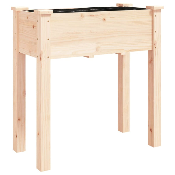 Pflanzkübel mit Einsatz 71x37x76 cm