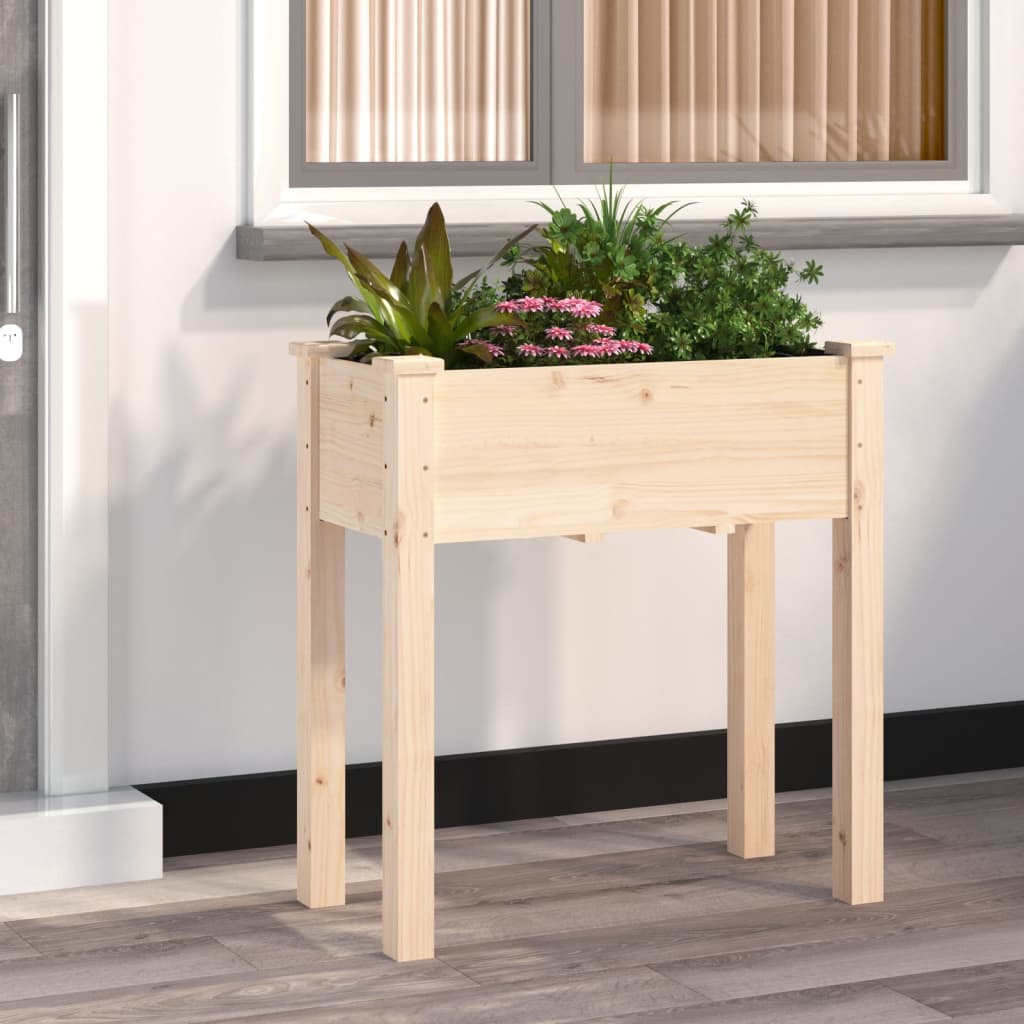 Pflanzkübel mit Einsatz 71x37x76 cm
