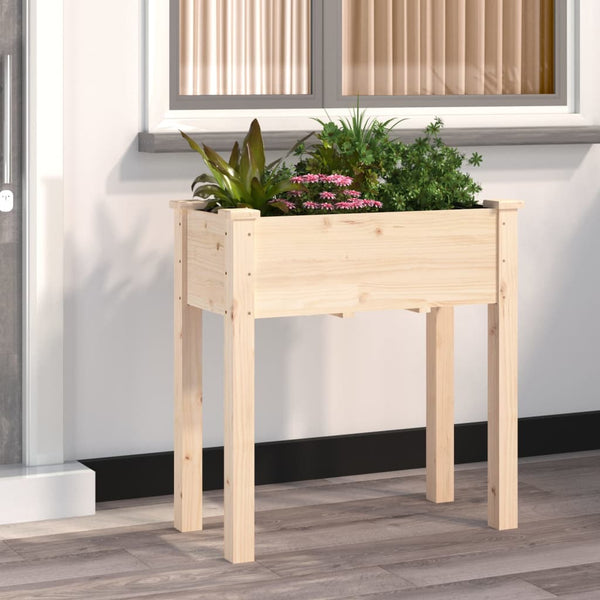 Pflanzkübel mit Einsatz 71x37x76 cm