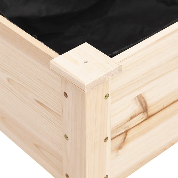 Pflanzkübel mit Einsatz, 118 cm, Tanne