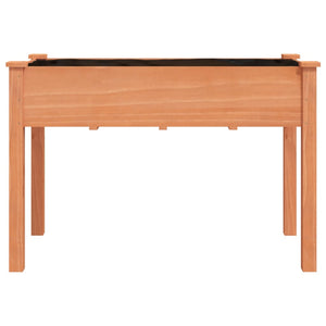 vidaXL Jardinière avec insert Marron 118x59x76 cm Bois de sapin massif