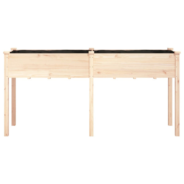 Pflanzkübel mit Einsatz, 161 cm, Tannenholz