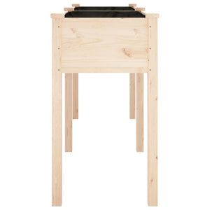 Pflanzkübel mit Einsatz, 161 cm, Tannenholz
