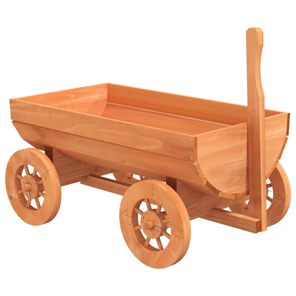 Deko-Wagen aus Tannenholz 70x43x54cm