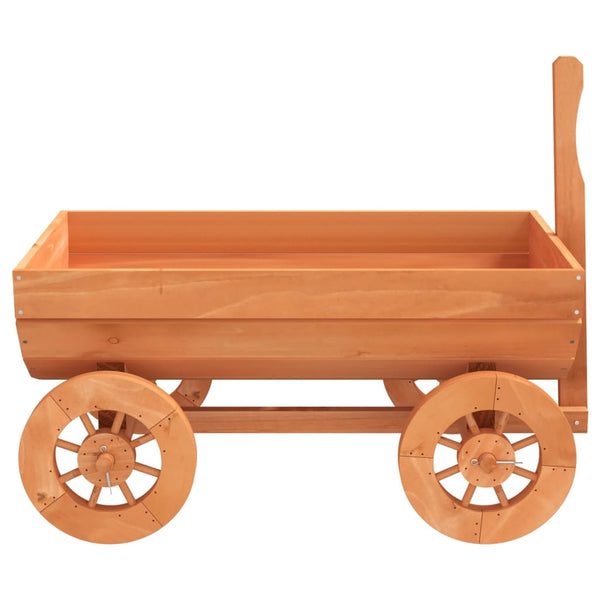 Deko-Wagen aus Tannenholz 70x43x54cm