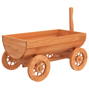 Deko-Wagen aus Tannenholz 70x43x54cm