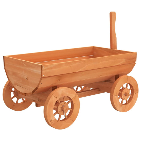 Deko-Wagen aus Tannenholz 70x43x54cm