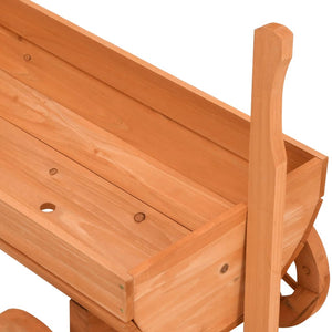 Deko-Wagen aus Tannenholz 70x43x54cm