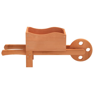 Schubkarren Pflanzgefäße 2er Set Holz