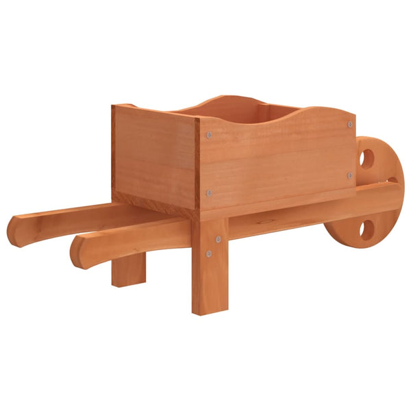 Schubkarren Pflanzgefäße 2er Set Holz