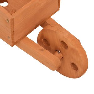 Schubkarren Pflanzgefäße 2er Set Holz