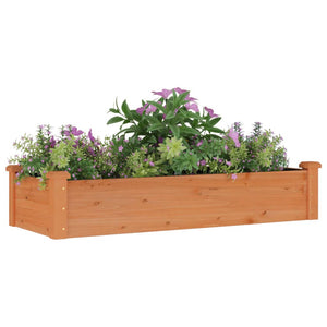 Hochbeet mit Einsatz Braun 120x45x25cm