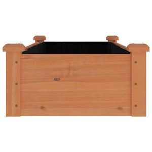 Hochbeet mit Einsatz Braun 120x45x25cm