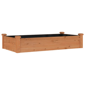 Hochbeet Braun 120x60 cm mit Einsatz