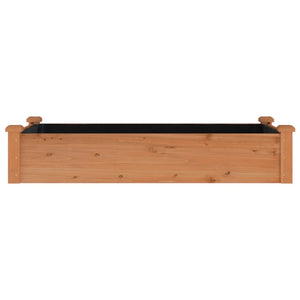 Hochbeet Braun 120x60 cm mit Einsatz