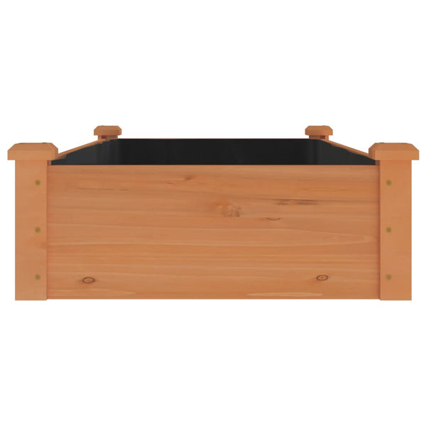 Hochbeet Braun 120x60 cm mit Einsatz