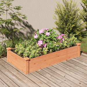 Hochbeet Braun 120x60 cm mit Einsatz
