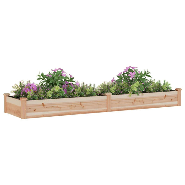 Hochbeet 240 cm mit Einsatz, Tannenholz