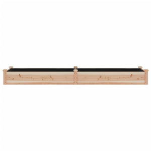 Hochbeet 240 cm mit Einsatz, Tannenholz
