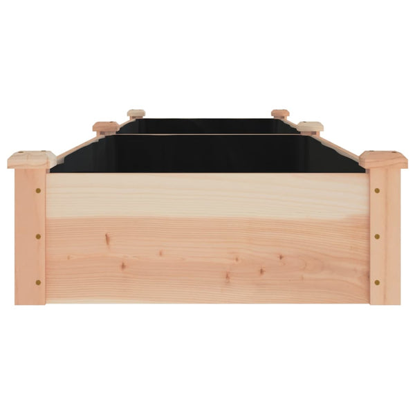 Hochbeet 240 cm mit Einsatz, Tannenholz