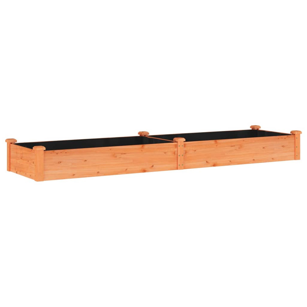 Hochbeet Braun 240cm mit Einsatz