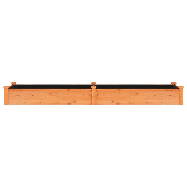 Hochbeet Braun 240cm mit Einsatz