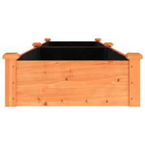 Hochbeet Braun 240cm mit Einsatz