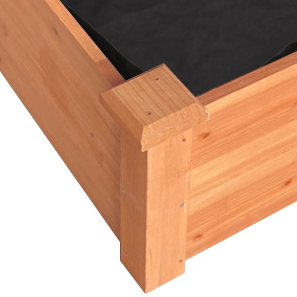 Hochbeet Braun 240cm mit Einsatz